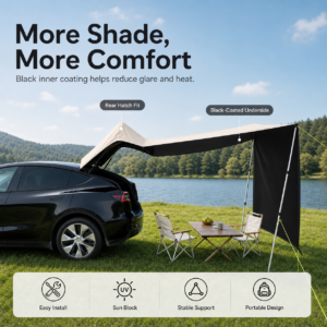 Car Rear Trunk Awning for Tesla Model Y