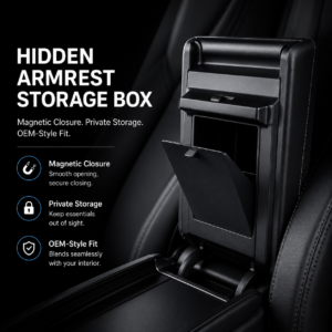 Tesla Center Console Privacy Storage Box