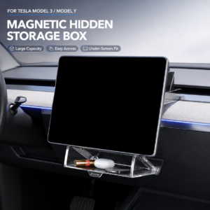 Magnetic Under-Screen Storage Organizer