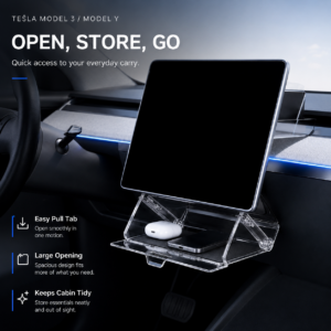 Magnetic Under-Screen Storage Organizer