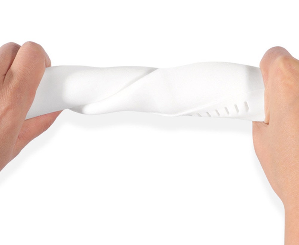 Flexible silicone construction