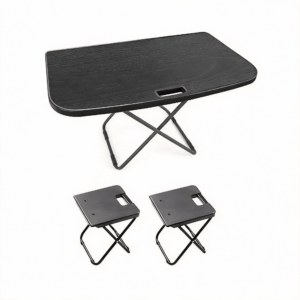 Foldable Camping Table Compatible with Tesla Model Y Trunk - Portable Outdoor Picnic & Storage Organizer