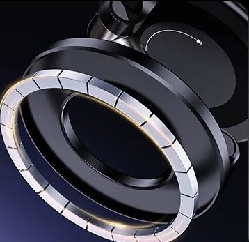 Close-up of the N52 magnetic ring array