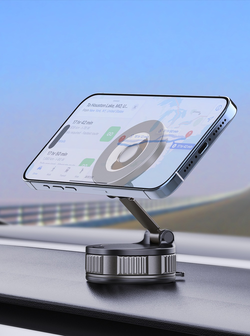 Landscape navigation usage