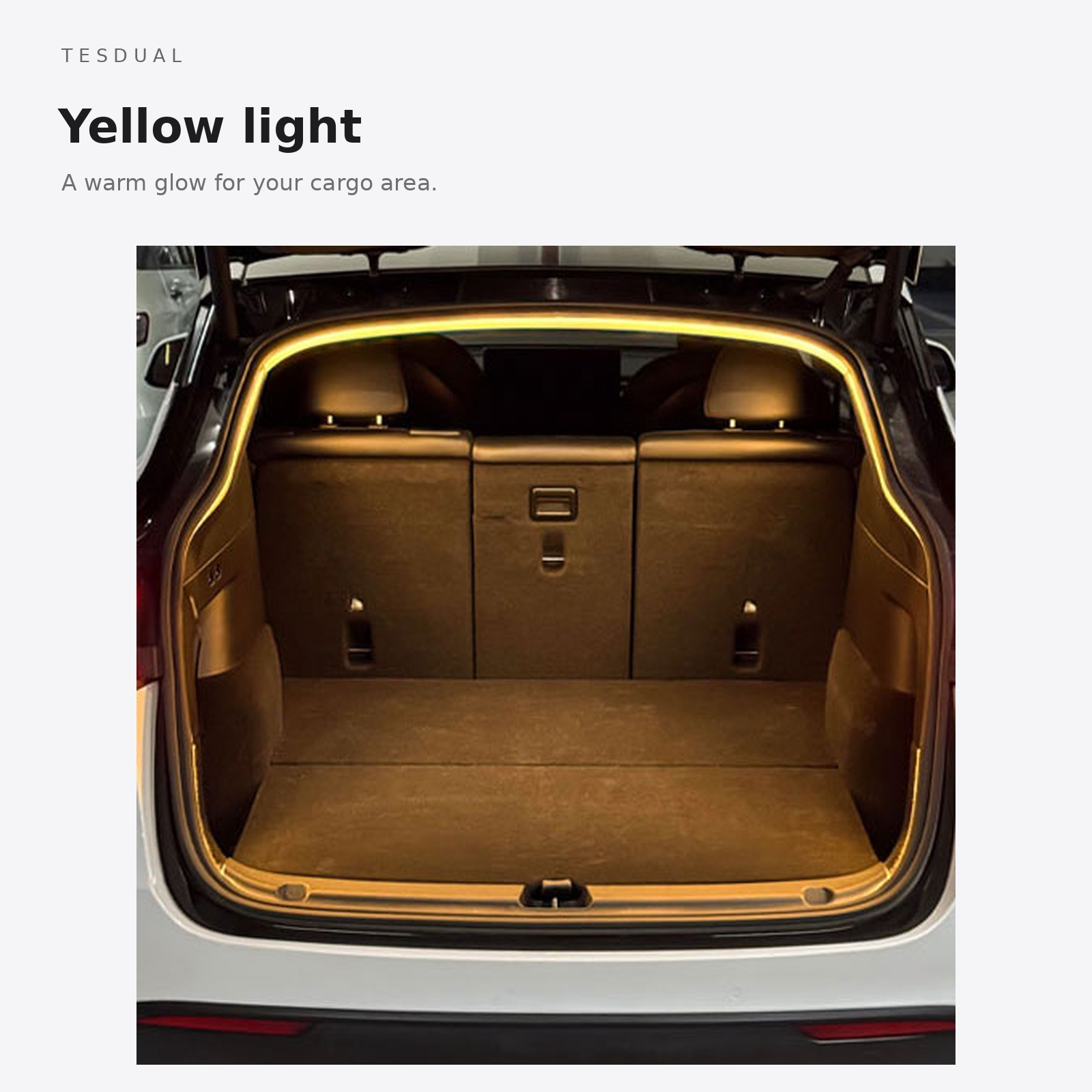 TESDUAL Trunk LED Light Strip for Tesla Model 3 & Model Y - Image 5