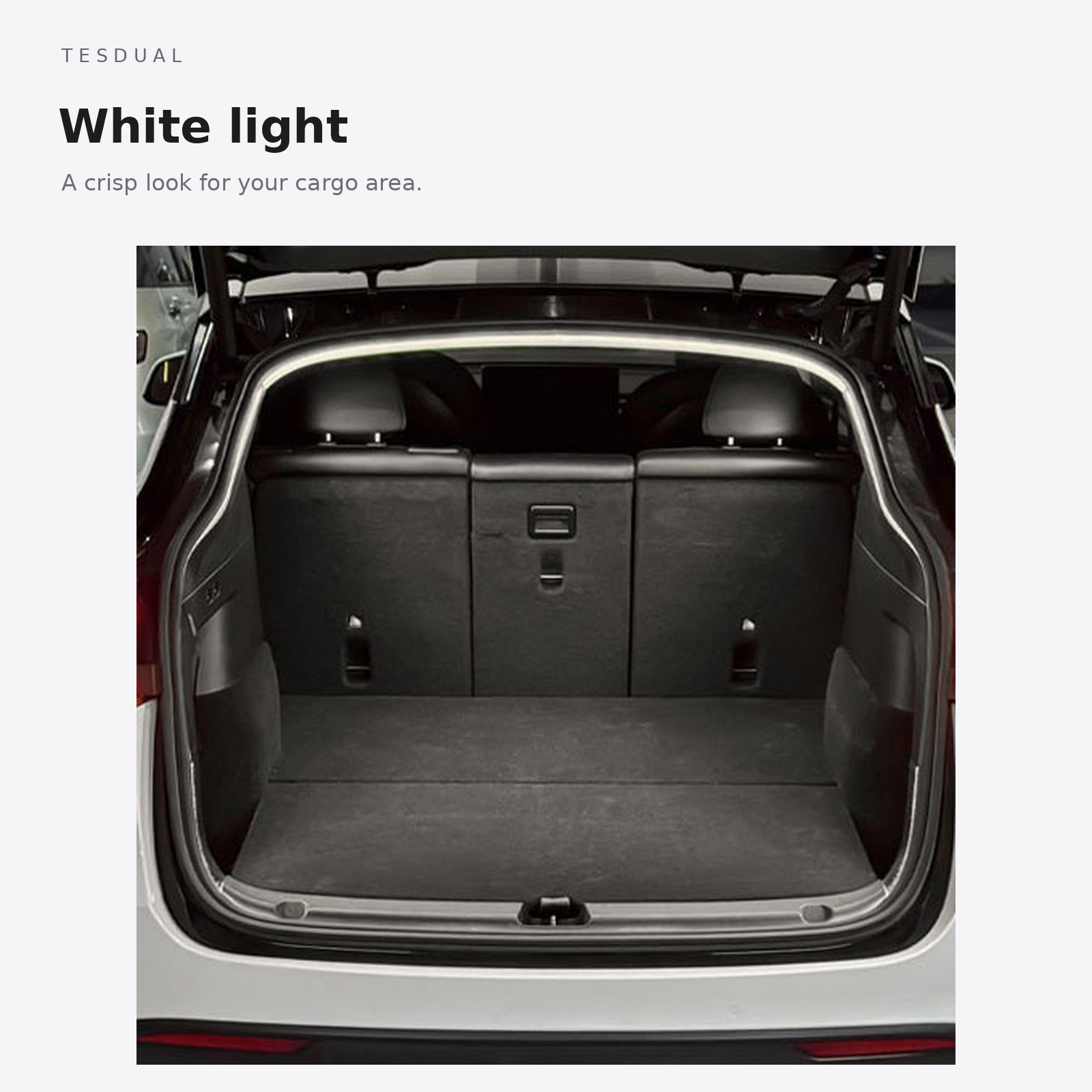 TESDUAL Trunk LED Light Strip for Tesla Model 3 & Model Y - Image 6