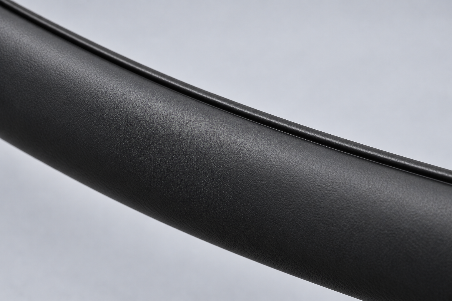 Close-up of rubber exterior surface